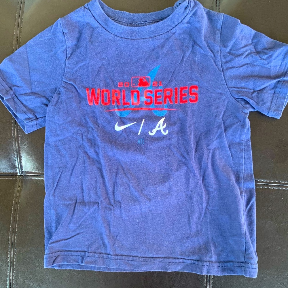 Atlanta Braves 2021 World Series tshirt, 4T